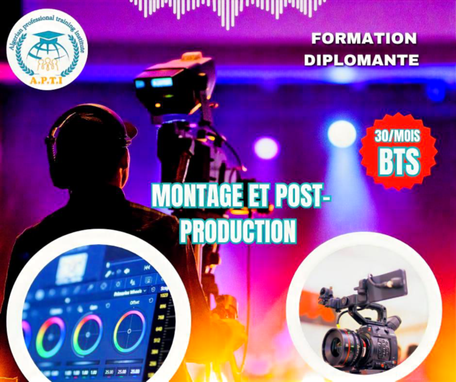 BTS en Audiovisuel – Montage et Post-Production