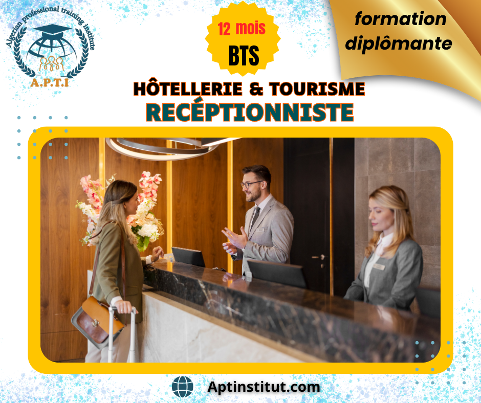 Hôtellerie -Réceptionniste-