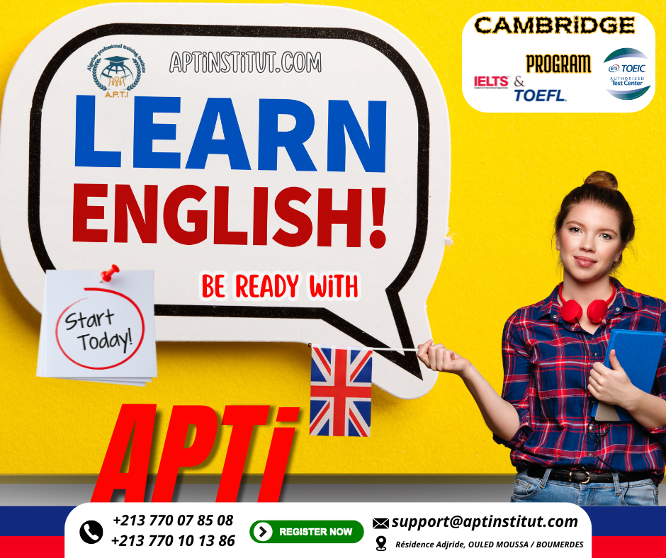 Cours d’Anglais Soirs & Week-End
